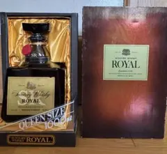 古酒 サントリー ウイスキー ローヤル ロイヤル クイーンサイズ 1000ml
