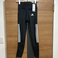 アディダス スポーツ レギンスパンツ M 3ライン ブラック