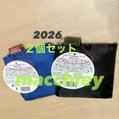カルディ　2026 非売品　エコバッグ ブルー ブラック 2色セット