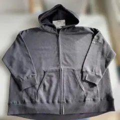 【未使用品】 KAKELA & TRANQUIL グレー フードパーカー