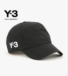 Y3 adidas Yohji Yamamoto ナイロンブラックキャップ
