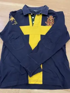 Polo by Ralph Lauren ポロシャツ 150 ネイビー・イエロー
