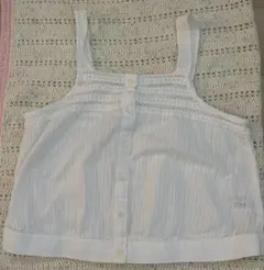 vintage レースキャミソール