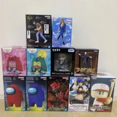 プライズフィギュアセット ケロロ軍曹 ワンピース 冨岡義勇等 11点