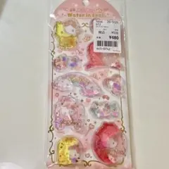 サンリオ　ウォーターインシール　キティ