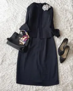 美品♡シップス ノーカラー ツイードジャケット M 卒業式 セレモニー