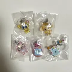 たまごっち ナルミヤキャラクターズ めじるしアクセサリー ５点セット