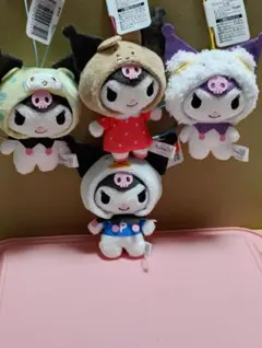 クロミ　サンリオキャラクターズ　なりきりマスコット4種 (タグ付)