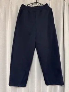 UNIQLO C スウェットワイドパンツ ネイビー S