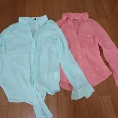 Old navyシャツ２枚組