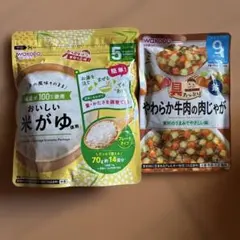 和光堂離乳食 5ヶ月 米がゆ 野菜がゆ - メルカリ