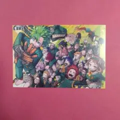 僕のヒーローアカデミア40巻購入特典のイラストカード＼⁠(⁠^⁠o⁠^⁠)⁠／