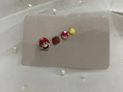 キャラクター顔3Dネイルパーツ 4個セット