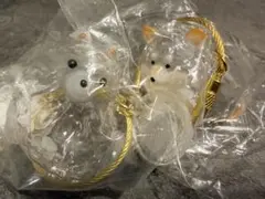 うちの子けだまだま ペテモ限定　柴犬とポメラニアン　2個セット