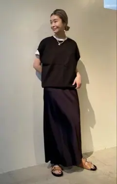 専用❁︎バッカBACCA＊シルク混デザインスカート BACCA（バッカ）の「ビスコースツイル スカートパンツ（その他