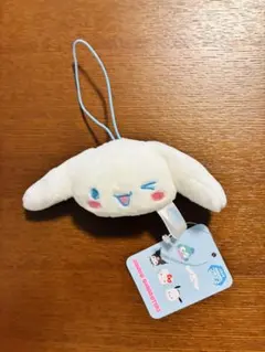 シナモロール フェイスマスコット サンリオ シナモン ウインク