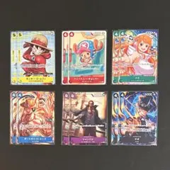 ワンピースカードゲーム マクドナルド プロモ 6種類 各2枚 セット