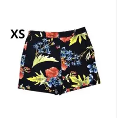 ZARA BASIC 花柄ショートパンツ XSサイズ