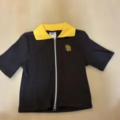 MLB San Diego Padres ジップアップ ポロシャツ