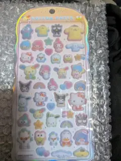 サンリオ　COTTON　PUFFY　シール