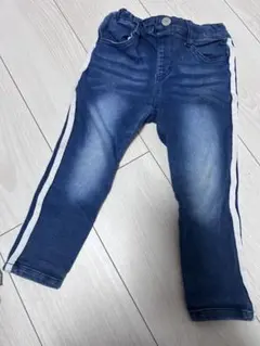 MPS デニムパンツ 100cm サイドストライプ