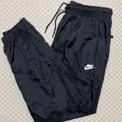 NIKE ウーブンジョガーパンツ XL ブラック 裾ジップ ナイロンパンツのサムネイル
