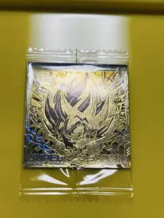 希少❗ドラゴンボール シールウエハース 最強への大冒険 ダブルゴールド裏ゴジータ
