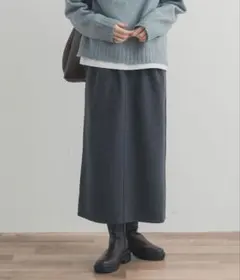 アーバンリサーチドアーズ ニットメルトンスカート
