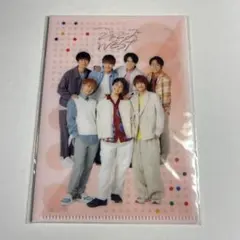 ジャニーズWEST ミニクリアファイル