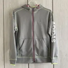 adidas スウェットフルジップパーカー スウェットフーディージャケットM