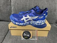 新品】アシックス安全靴27㎝ BLUE BOA 限定カラー廃盤 - メルカリ