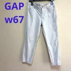 KHAKIS GAP SLIM CITYチノパン　アイボリー　W69 ③