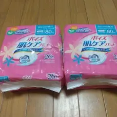 ポイズ 肌ケアパッド 安心の中量用 80cc 26枚入 2個セットのサムネイル