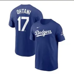 新品NIKE ナイキ 半袖TシャツMLB ドジャース 大谷翔平 ワールドシリーズのサムネイル