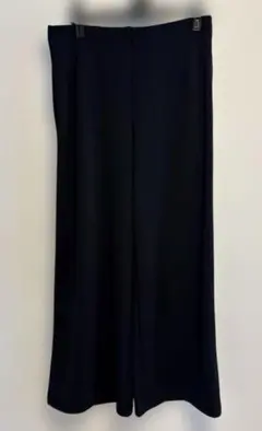 ユニクロ　クレープジャージーストレートパンツ　黒　XL 新品未使用