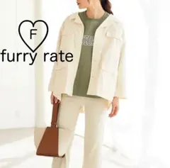 furry rate ファーリーレート ミリタリージャケット アイボリー