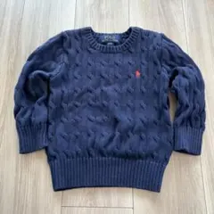 Polo Ralph Lauren ネイビー セーター 3/3T