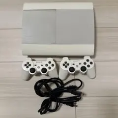 PlayStation 3 ホワイト 本体 コントローラー2個付き