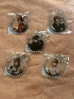 Webくじ シュタインズゲート D賞アクリルキーホルダー 5点 牧瀬紅莉栖 新品