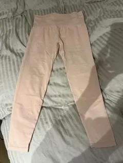 UNIQLO AIRism ピンク レギンス Lサイズ　ヨガ　ピラティス