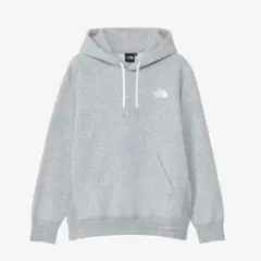 THE NORTH FACE バックスクエアロゴフーディ Ｍサイズ グレー