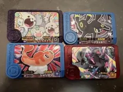 ポケモンフレンダ4点　イッカネズミ　ブラッキー　ゼクロム　シャリタツ