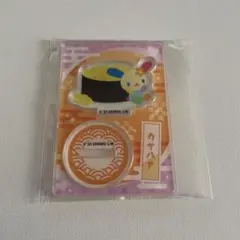 サンリオキャラクターズ　へいおまち　お寿司といっしょ　アクリルスタンド　ウサハナ
