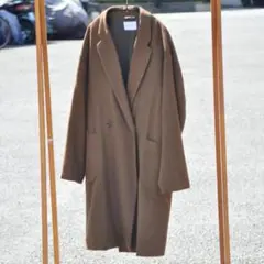 URBAN RESEARCH DOORS ソフトツイードダブルコート