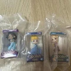 Qposket ディズニーフィギュア 3体セット