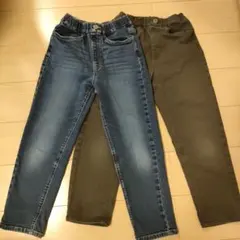 ロングパンツ　 2本セット 140cm