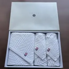 今治タオルセット ホワイト 3枚入り