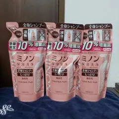 ミノン 保湿洗浄 Whole Body Wash 420ml✕3個のサムネイル