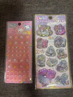 ほっぺちゃん　ウォーターインシール　ハッピーマーチ　ブロックシール　セット