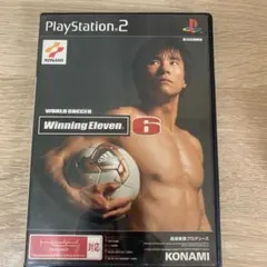 プレステ2ゲームソフト ウイニングイレブン6のサムネイル